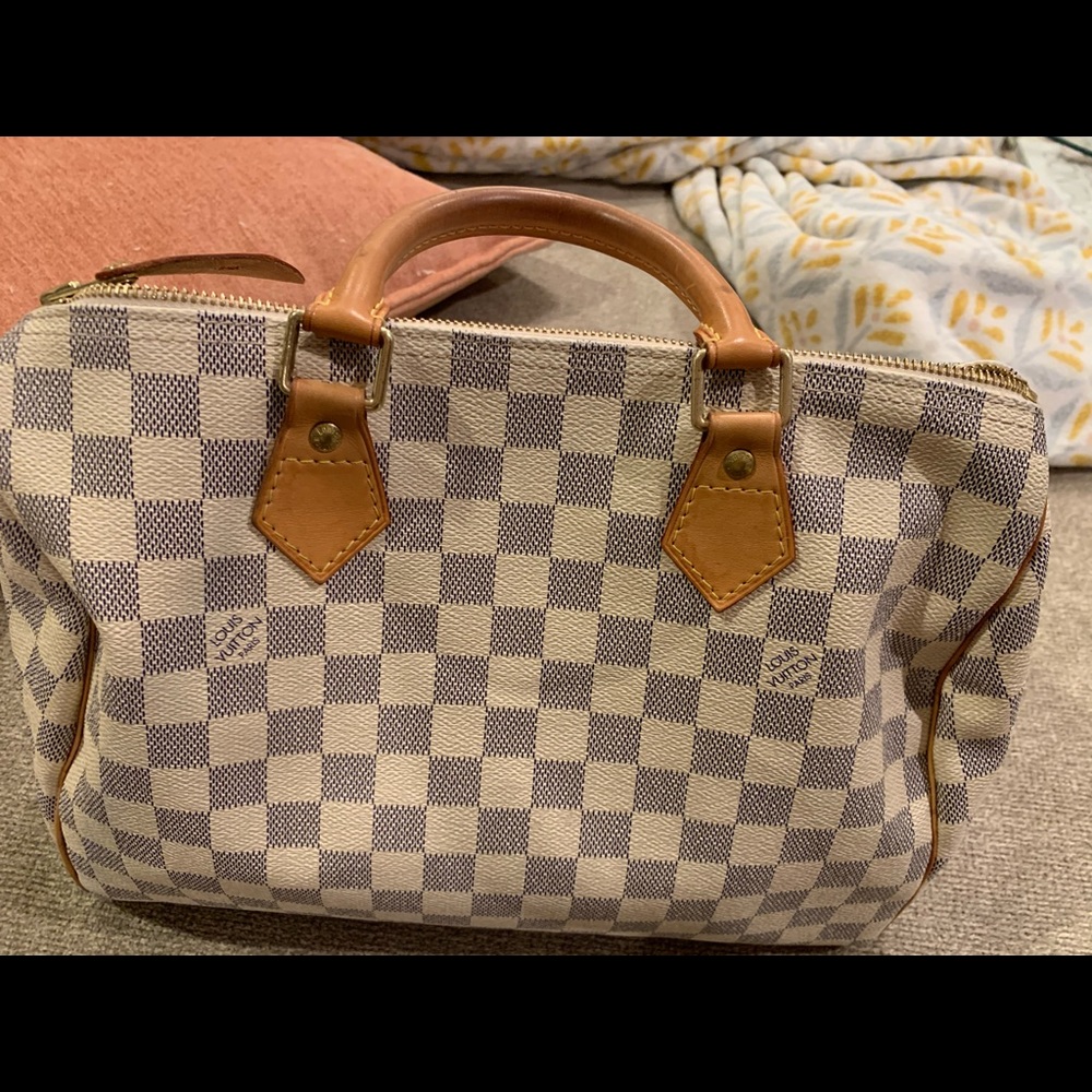 NOT FOR SALE - Louis Vuitton Speedy 30 Damier Azur - Picture 8 of 10
